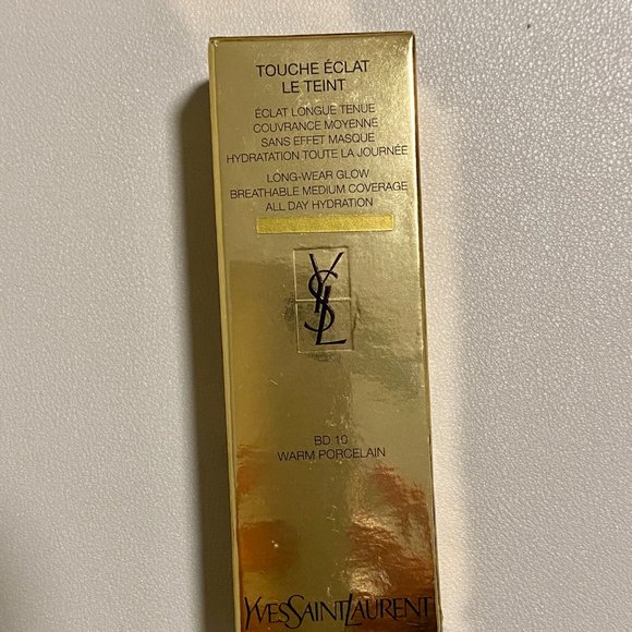 Yves Saint Laurent Touch Eclat Le Teint Foundation - BD 10 Warm Porcelain - Picture 5 of 5